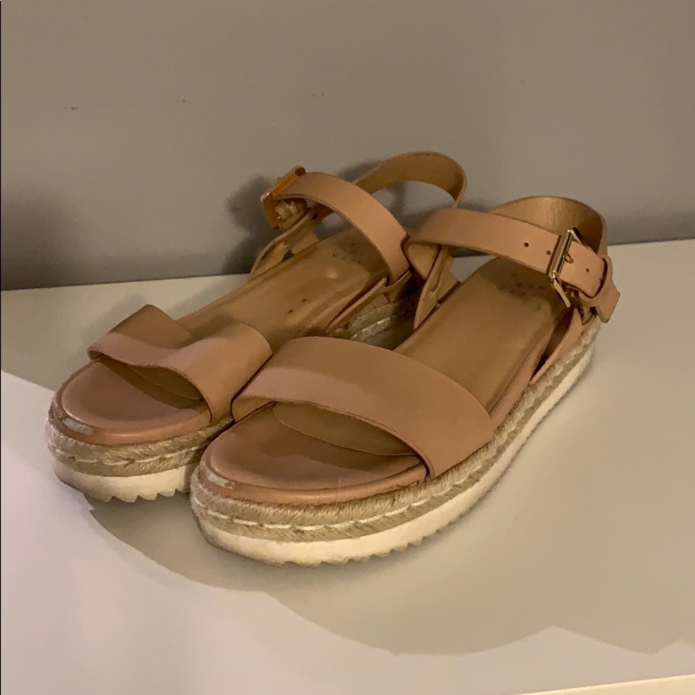 Nude sandals